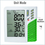 M0198137 M0198137 Carbon Dioxide Temperature Humidity RH CO2 Monitor Taiwan Made - Gain Express