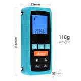 M04 - 002 M04 - 002 Digital Laser Distance Meter Measure Area Volume Pythagoras 60m/197ft Range Finder - Gain Express