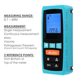 M04 - 002 M04 - 002 Digital Laser Distance Meter Measure Area Volume Pythagoras 60m/197ft Range Finder - Gain Express