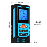 M04 - 003 M04 - 003 Digital 80M/ 262FT Laser Measuring Tape Measure Distance Meter with Bubble Level, Backlight, Recalls 20 Measured Data, Construction Area Measurement Device - Gain Express