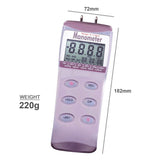 MA215 MA215 Professional Digital Differential Air Pressure Manometer Gauge - Gain Express