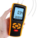 MAN - 277 MAN - 277 Digital Manometer Digital Air Pressure Meter Differential Air Pressure Gauge Dual Port HVAC Gas Pressure Tester Handheld Portable Tool - Gain Express