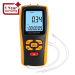 MAN - 277 MAN - 277 Digital Manometer Digital Air Pressure Meter Differential Air Pressure Gauge Dual Port HVAC Gas Pressure Tester Handheld Portable Tool - Gain Express