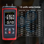 MAN - 420 MAN - 420 Differential Pressure Manometer with ±50 kPa Kilopascal Measuring Range for Pneumatic, Compressor, Valves, Tanks, Pump Installations, HVAC Heating Ventilation and Air Conditioning Systems - Gain Express