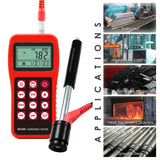 MH180 MH180 Mitech MH180 Portable Handheld Leeb Hardness Tester Meter Gauge 170～960 HLD with 100 Group Data Memory LCD EL background light Support Micro printer - Gain Express