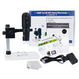 MSC - 55 MSC - 55 Gain Express 1080P Full HD USB Wifi Digital Microscope 10x - 220x Magnification for iOS/ Andriod/ PC with 6 LED, 3 Mega Pixels, Adjustable Focus, Handheld & Desktop Compatible Wireless Rechargeable - Gain Express