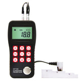 MT160 Digital Ultrasonic Metal Fiber Glass Thickness Gauge 0.75 ~ 300mm with USB Communication Port LCD with EL backlight Internal Memory Data - Gain Express