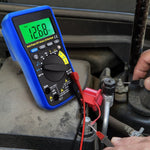 MUL - 210 MUL - 210 Digital Auto Range Autoranging DMM Multimeter - DC AC Amp Volt Ohm Frequency Capaitance Temperature Meter Battery Tester, with Auto LCD Backlight, Overload Protection - Gain Express