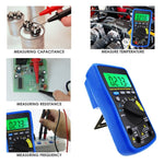 MUL - 210 MUL - 210 Digital Auto Range Autoranging DMM Multimeter - DC AC Amp Volt Ohm Frequency Capaitance Temperature Meter Battery Tester, with Auto LCD Backlight, Overload Protection - Gain Express