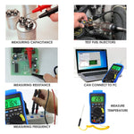 MUL - 211 MUL - 211 Digital DMM Multimeter Meter Tester with USB/ Software CD and Data Output Function, AC DC voltage, AC DC current, Auto Range, Capacitance, Resistance, Frequency, Diode and Continuity Test, Duty Cycle - Gain Express