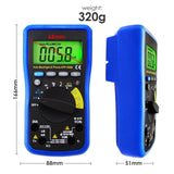 MUL - 212 MUL - 212 Digital DMM Bluetooth Multimeter with iOS & Android Mobile App, AC DC voltage, AC DC current, Auto Range, Capacitance, Resistance, Frequency, Diode and Continuity Test, Duty Cycle, Temperature, Meter Tester - Gain Express