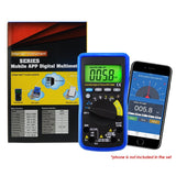 MUL - 212 MUL - 212 Digital DMM Bluetooth Multimeter with iOS & Android Mobile App, AC DC voltage, AC DC current, Auto Range, Capacitance, Resistance, Frequency, Diode and Continuity Test, Duty Cycle, Temperature, Meter Tester - Gain Express