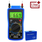 MUL - 213 MUL - 213 Network Digital Multimeter Tester Multi Meter, Telephone Line RJ11, Cable RJ45, AC DC Voltage, AC DC Current, Resistance, Diode Continuity Test, Battery Meter Tester - Gain Express