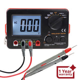 MUL - 351 Digital Insulation Tester Resistance Meter 250V / 500V / 1000V Output Voltage 750V AC Voltage Megohmmeter Large LCD Display with Blacklight and Buzzer Alarm - Gain Express