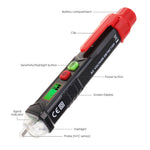 MUL - 363 MUL - 363 Non - contact AC Voltage Detector Dual Range NCV Tester 12V - 1000V / 48V - 1000V Live and Null Wire Detection Electrical Tool Breakpoint Finder - Gain Express