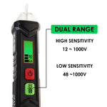 MUL - 363 MUL - 363 Non - contact AC Voltage Detector Dual Range NCV Tester 12V - 1000V / 48V - 1000V Live and Null Wire Detection Electrical Tool Breakpoint Finder - Gain Express