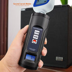 ND9B ND9B Digital Sound Level Meter Calibrator 94dB & 114dB for 1/2" and 1" inch Microphone, Professional Noise Decibel Calibration Tool Accuracy Check with Backlight - Gain Express