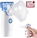 NEB - 1 Portable Mesh Nebulizer Handheld Nebulizer for Cough, Portable Personal Cool Mist Steam Inhaler for Sinus Cold, Kids Adults Use - Gain Express