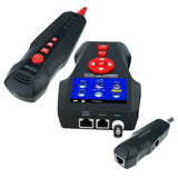 NF - 8601 NF - 8601 Digital Cable Length Tester RJ45 RJ11 BNC Coax Network, with Free TF Card, handheld Cable Tester Wire Tracker POE PING Ethernet Tester, STP/UTP 5E, 6E - Gain Express