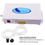 OZ - 30N_US OZ - 30N 200mg/h Ozone Generator w/ Corona Discharge 220V or 110V Low Power Consumption - Gain Express