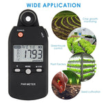 PAR - 355 PAR - 355 Light PAR Meter Advanced Quantum Sensor Measure Grow Light Intensity Lux Meter PPFD Tester for Indoor and Outdoor Plant Photosynthetic Activity - Gain Express