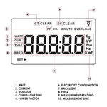 PCM - 282 Digital Power Meter Wattmeter Energy Consumption Meter Watt Voltage Current Frequency Electricity Usage Monitor Plug - in Socket Design - Gain Express