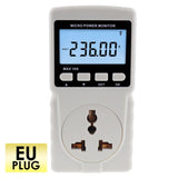 PCM - 282 Digital Power Meter Wattmeter Energy Consumption Meter Watt Voltage Current Frequency Electricity Usage Monitor Plug - in Socket Design - Gain Express