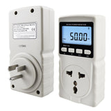 PCM - 282 Digital Power Meter Wattmeter Energy Consumption Meter Watt Voltage Current Frequency Electricity Usage Monitor Plug - in Socket Design - Gain Express