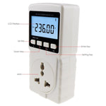 PCM - 282 Digital Power Meter Wattmeter Energy Consumption Meter Watt Voltage Current Frequency Electricity Usage Monitor Plug - in Socket Design - Gain Express