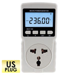 PCM - 282 Digital Power Meter Wattmeter Energy Consumption Meter Watt Voltage Current Frequency Electricity Usage Monitor Plug - in Socket Design - Gain Express