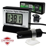 PH - 025 Digital pH Monitor Meter ATC 0.00~14.00pH w/ Power Adaptor & 1.5M Long Electrode Probe, Continuous Water Quality Monitoring Tester Kit Aquarium Hydroponics Spa Tank Pool Laboratories Portable - Gain Express