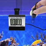 PH - 025 Digital pH Monitor Meter ATC 0.00~14.00pH w/ Power Adaptor & 1.5M Long Electrode Probe, Continuous Water Quality Monitoring Tester Kit Aquarium Hydroponics Spa Tank Pool Laboratories Portable - Gain Express