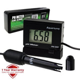 PH - 025RE PH - 025RE Digital pH Monitor Meter ATC 0~14.00pH Replaceable Electrode Probe BNC Water Quality Monitoring Tester Kit Aquarium Hydroponics Spa Tank Pool Laboratories Mini Portable - Gain Express