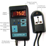 PH - 201 Digital pH Controller + Electrode + Solutions 110V or 220V - Gain Express