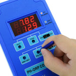 PH - 803_EU PH - 803 Digital pH ORP Redox 2 in 1 Controller Monitor w/ Output Power Relay Control, Electrode Probe BNC, Water Quality Meter Online Continuous Measurement Kit, for Aquarium Hydroponics Plant Pool Spa - Gain Express