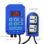 PH - 803_EU PH - 803 Digital pH ORP Redox 2 in 1 Controller Monitor w/ Output Power Relay Control, Electrode Probe BNC, Water Quality Meter Online Continuous Measurement Kit, for Aquarium Hydroponics Plant Pool Spa - Gain Express