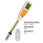 PH869 - 2 PH869 - 2 Pen type 12cm Probe pH Temperature Digital Meter 14.00 pH Pool Aquarium Water Quality Tester - Gain Express