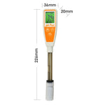 PH869 - 2 PH869 - 2 Pen type 12cm Probe pH Temperature Digital Meter 14.00 pH Pool Aquarium Water Quality Tester - Gain Express