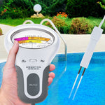 PHM - 203 Chlorine Tester, PH & Chlorine Cl2 Level Meter Tester Test Monitor Swimming Pool Spa Water monitor Quality Analysis - Gain Express