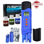 PHM - 224_PH PHM - 224_PH 3 - in - 1 ORP Redox PH Temperature Combo Meter Tester w/ EXTRA Electrode, Pen Type ATC - 1999~1999mV 0.00 - 14.00pH 0~50°C, Water Quality Aquarium Tank Swimming Pool Lab Spa Hydroponics - Gain Express