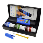 PHM - 224_PH PHM - 224_PH 3 - in - 1 ORP Redox PH Temperature Combo Meter Tester w/ EXTRA Electrode, Pen Type ATC - 1999~1999mV 0.00 - 14.00pH 0~50°C, Water Quality Aquarium Tank Swimming Pool Lab Spa Hydroponics - Gain Express