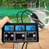 PHM - 233 PHM - 233 6 in 1 Professional Multi - parameter pH/ ORP/ EC/ CF/ TDS PPM/ Temperature Combo Testing Meter, Digital Multi - function Water Quality Monitor Tester - Gain Express