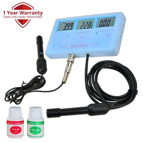 PHT - 026 PHT - 026 6 - in - 1 Multi - Function Meter Tester EC CF TDS PH °C °F - Gain Express