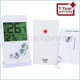 R01AOK - 2819 R01AOK - 2819 Wireless 30m Indoor Outdoor Thermometer+Snow Alert Alarm - Gain Express