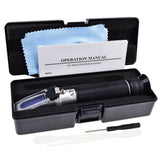 RES - 10ATC RES - 10ATC Dual Scale Salinity Refractometer ATC 0 - 100ppt (0 - 10%) & 1.000 - 1.070 Specific Gravity, Portable Meter Tester for Seawater Salt Sea Water Aquarium Brackish Reef Tank Marine - Gain Express