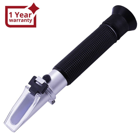 RHB - 10ATC Portable 0 - 10% Brix Refractometer Fruit Vegetable Juice Wine Maple Sap - Gain Express