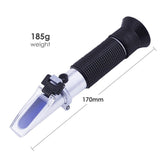 RHB - 32ATC Brix Refractometer with ATC, 0 - 32% Brix in 0.2% division, for brandy, beer, fruits, Cutting Liquid, CNC, Vegetables, Juices, Soft Drinks - Gain Express