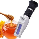 RHBN - 90ATC New Handheld 58~90% ATC Honey Refractometer Water Brix Baume with ATC - Gain Express