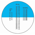 RHBN - 90ATC New Handheld 58~90% ATC Honey Refractometer Water Brix Baume with ATC - Gain Express