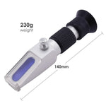 RHBN - 90ATC New Handheld 58~90% ATC Honey Refractometer Water Brix Baume with ATC - Gain Express